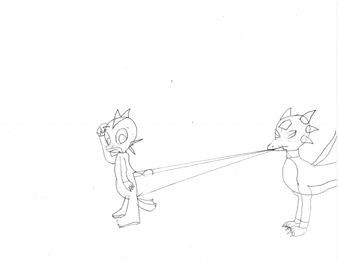 1280x989 Babysitting Is Hard By Leonxiii