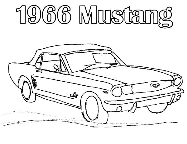 600x464 Car Mustang Fast Back Coloring Pages Car Mustang Fast Back