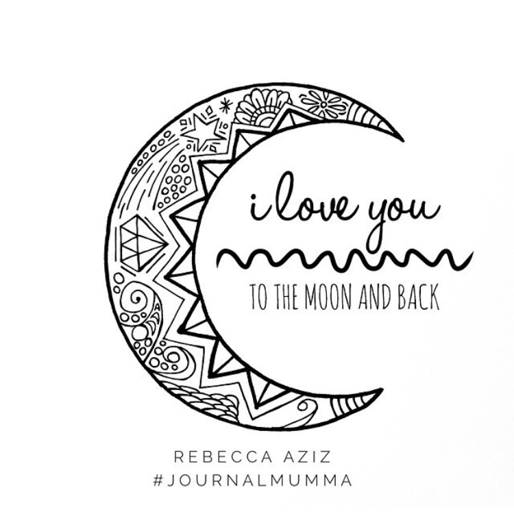 750x750 I Love You To The Moon And Back