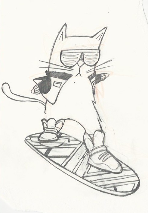 492x706 Sketchbook Hovercat