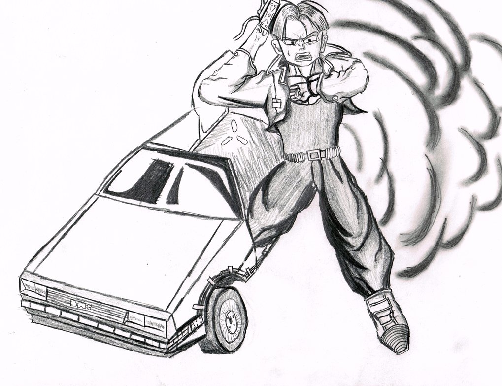 1019x783 Trunks Back To The Future By Bloodasp101