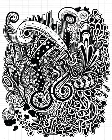 361x450 Doodle Hipster Pattern. Pattern For Your Design Wallpaper
