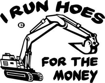 340x270 Backhoe Decal Etsy