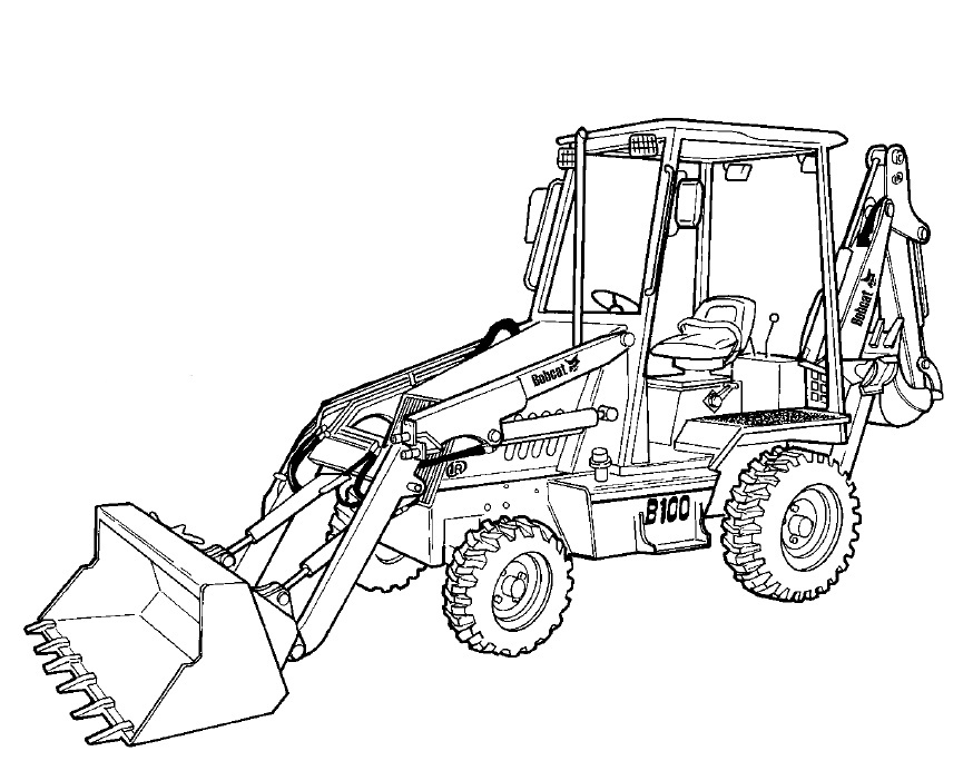 874x684 Bobcat B200 Loader Backhoe Service Repair Manual Downl