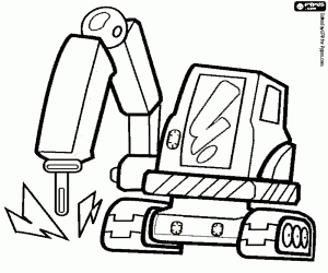 300x250 Construction Machinery Coloring Pages Printable Games