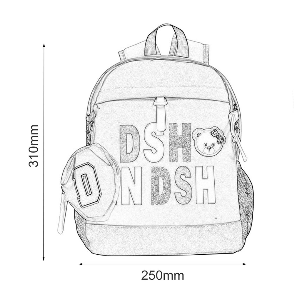 1010x1010 Cartoon Printed Backpacks Kindergarten School Bag Children