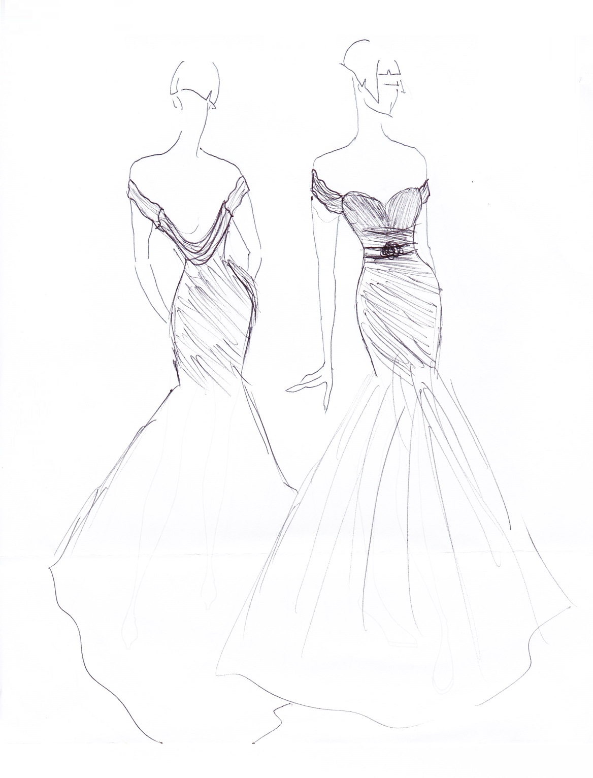 1168x1532 Get The Statement Back Wedding Dress Everyone Is Raving About