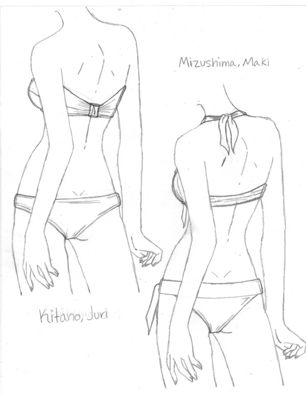 600x778 Swimsuit Backs. By Akizakura9