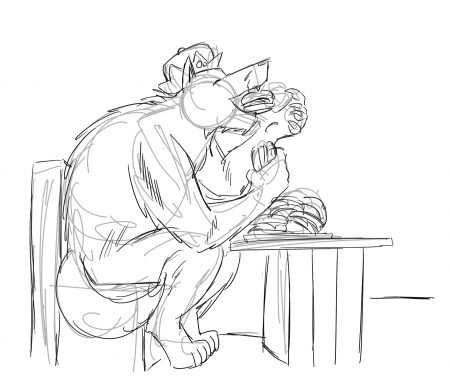 450x391 Warm Up Drawings For March Kel Mcdonald Comics