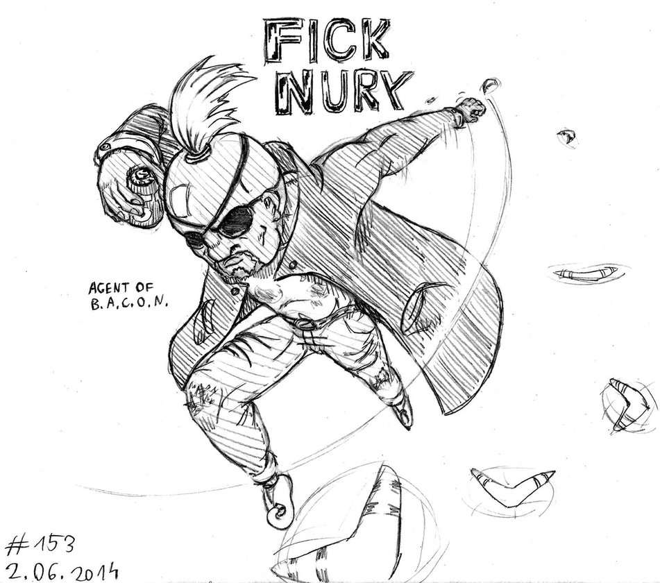 951x840 Fick Nury, Agent Of B.a.c.o.n. (Tad 2014