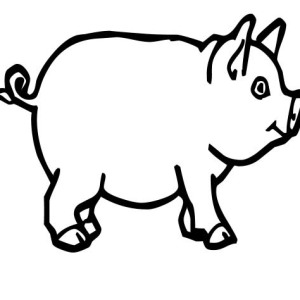 300x300 Bacon Coloring Pages