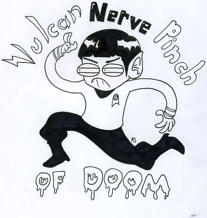 698x735 Bad Spock Drawing By Theincompetentgenius