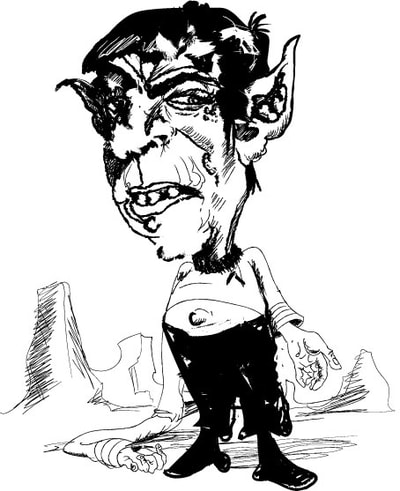 400x491 Bad Spock Drawings