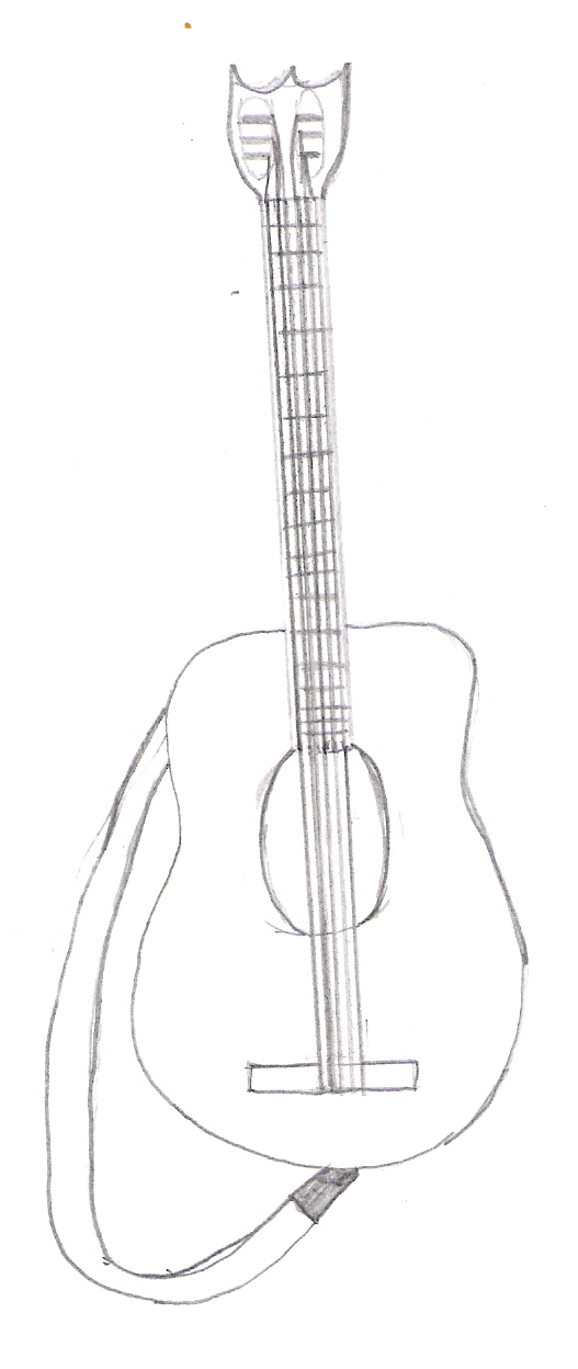 527x1248 Bad Guitar Drawing By Mcrox