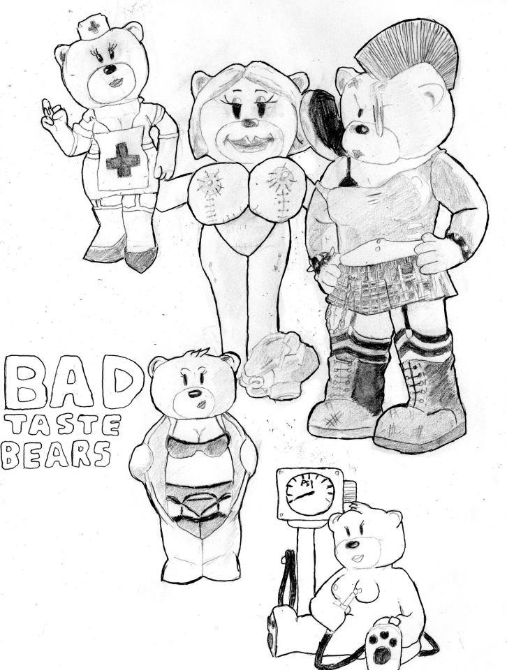 726x960 Bad Taste Bears By Rockywebster666