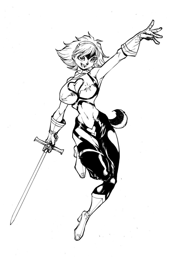 717x1115 Cutey Honey Badger By Dogsupreme