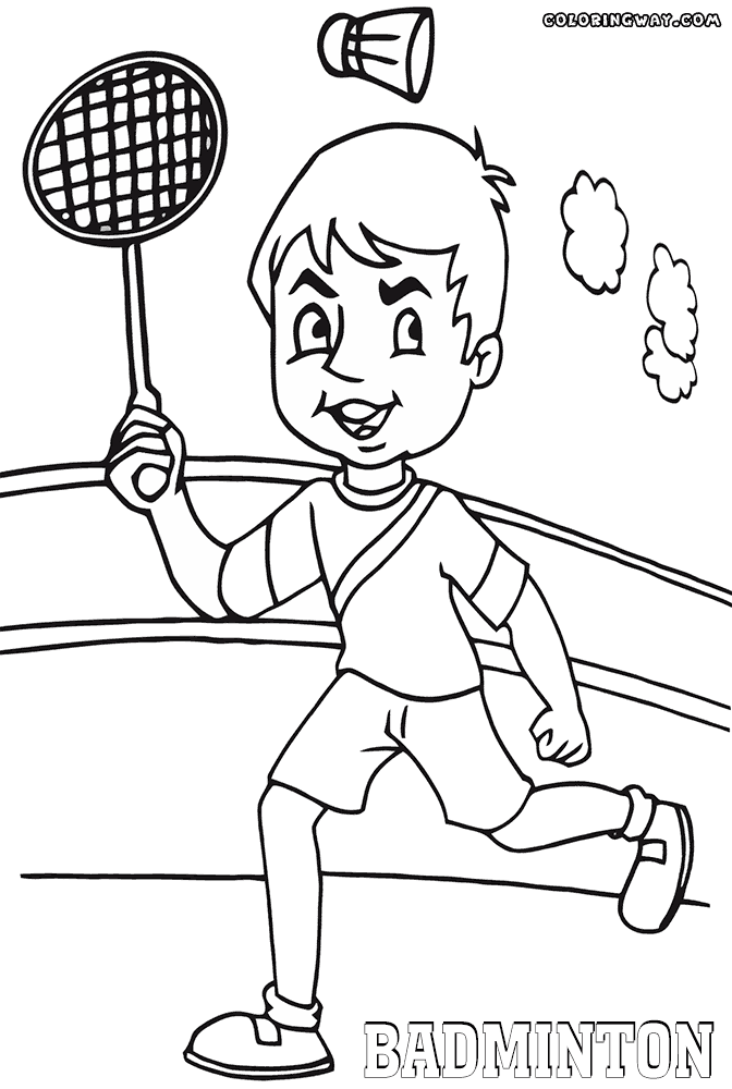 672x1000 Badminton Coloring Pages Coloring Pages To Download And Print