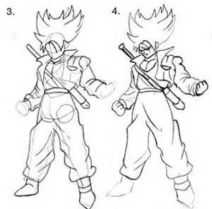300x296 How To Draw Dragon Ball Z Poses (Lesson 2) Manga University