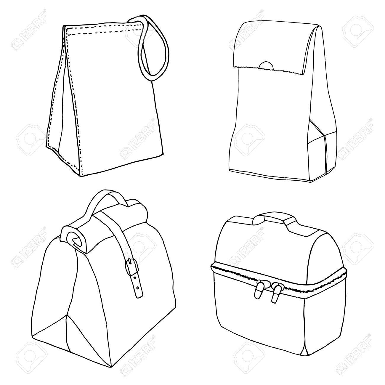 1300x1300 Lunch Bag Collection. Easy Lunch Box Concepts. Various Food Bags