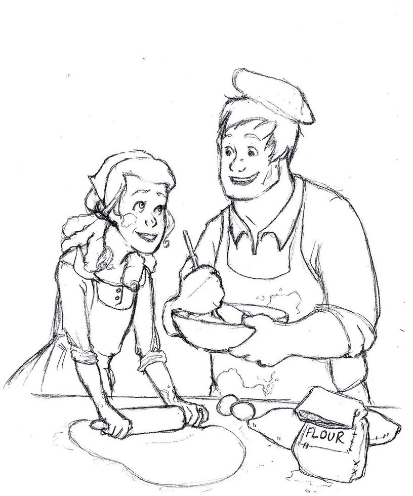 816x980 Anastasia And The Baker By Teddystwin