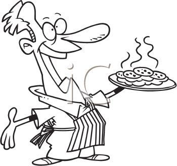 350x327 Baking Clipart Someone