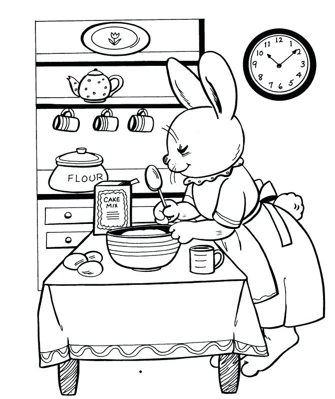 Baking Drawing at GetDrawings | Free download