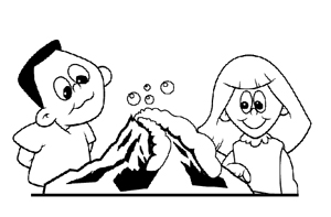 300x197 Mad About Science Erupting Volcano