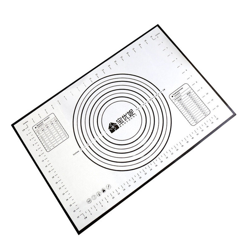 800x800 Baoyi Ni Kneading Mats Large Non Stick Silicone Gel Rolling Pad