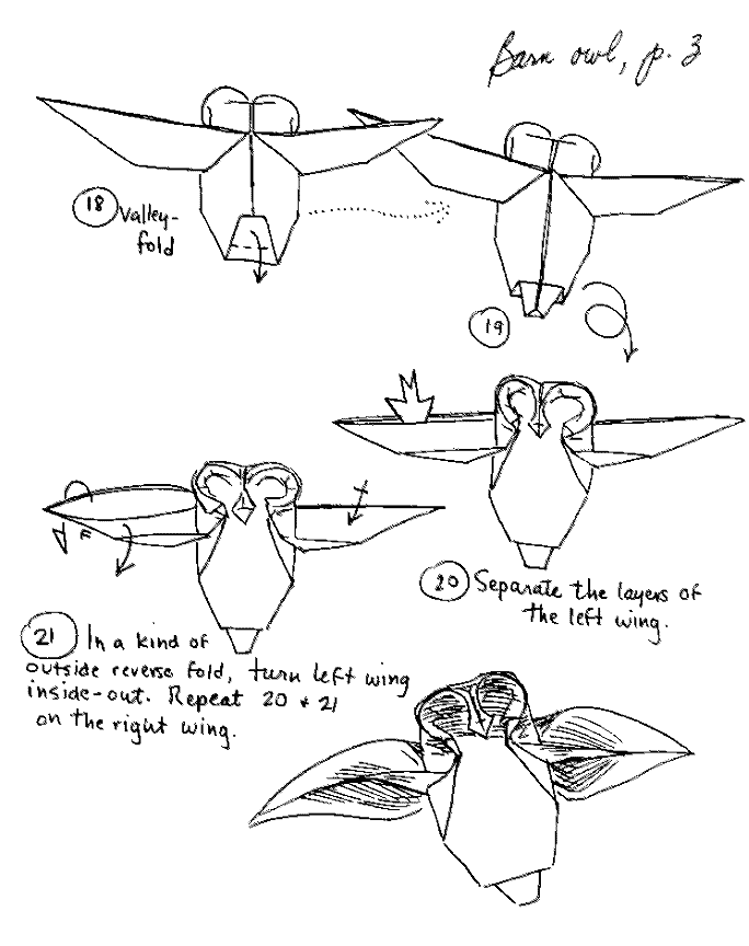 684x864 Origami Birds