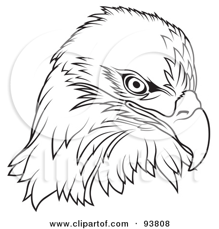 450x470 Eagle Black And White Clipart