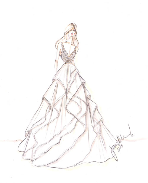 500x618 Bridal Gowns, Wedding Dresses By Alvina Valenta