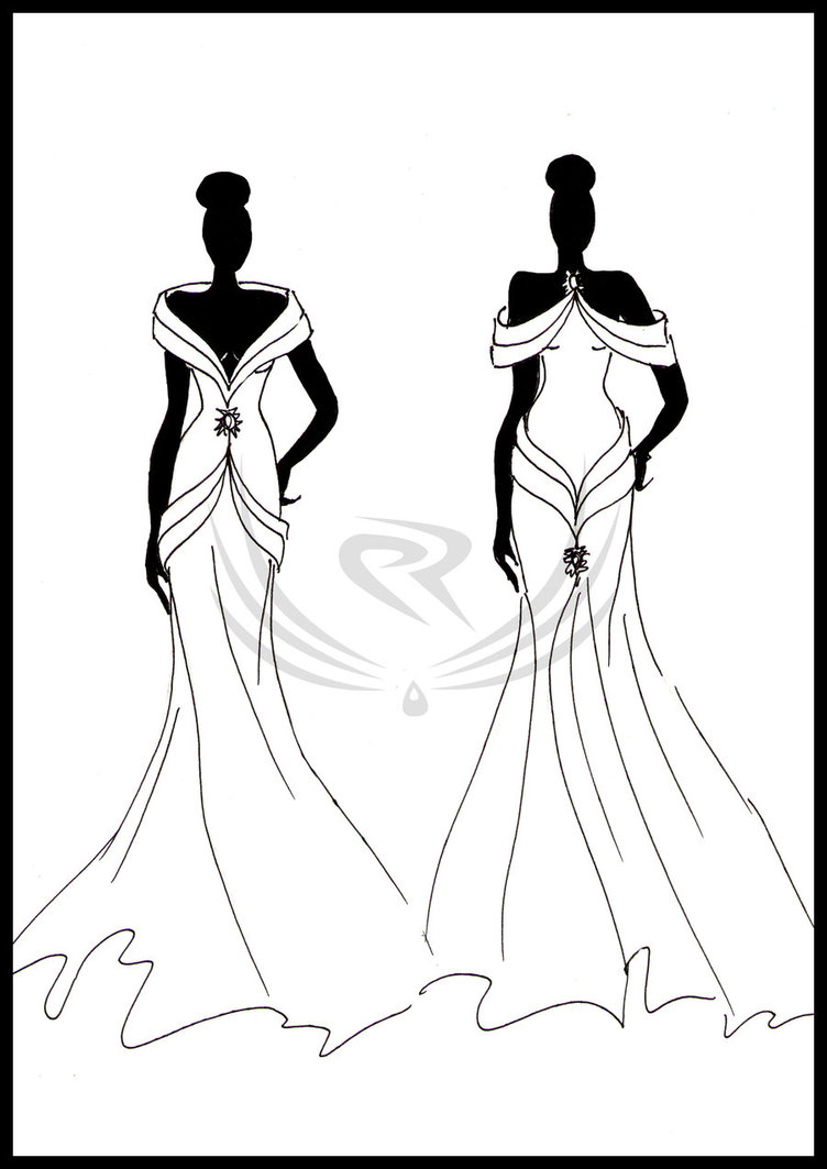 752x1063 Fashion Design Evening Gown By Elro66