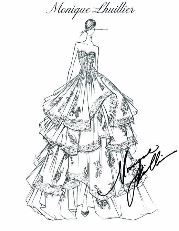 Ball Gowns Drawing at GetDrawings | Free download