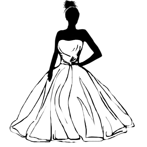 Ball Gowns Drawing at GetDrawings | Free download