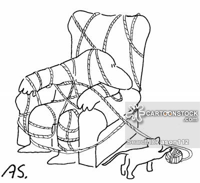 400x367 Ball Of Yarn Cartoons And Comics