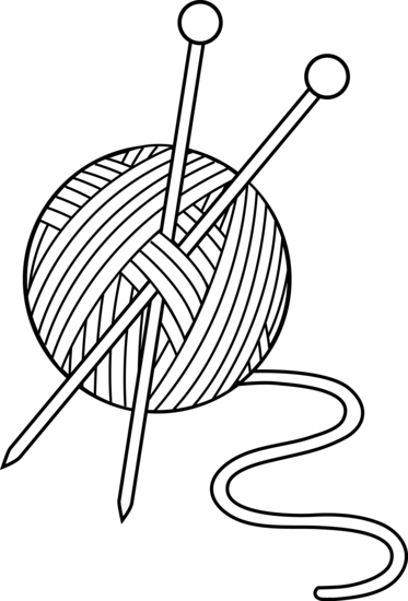 373x550 Yarn%20clipart%20black%20and%20white Design Clip