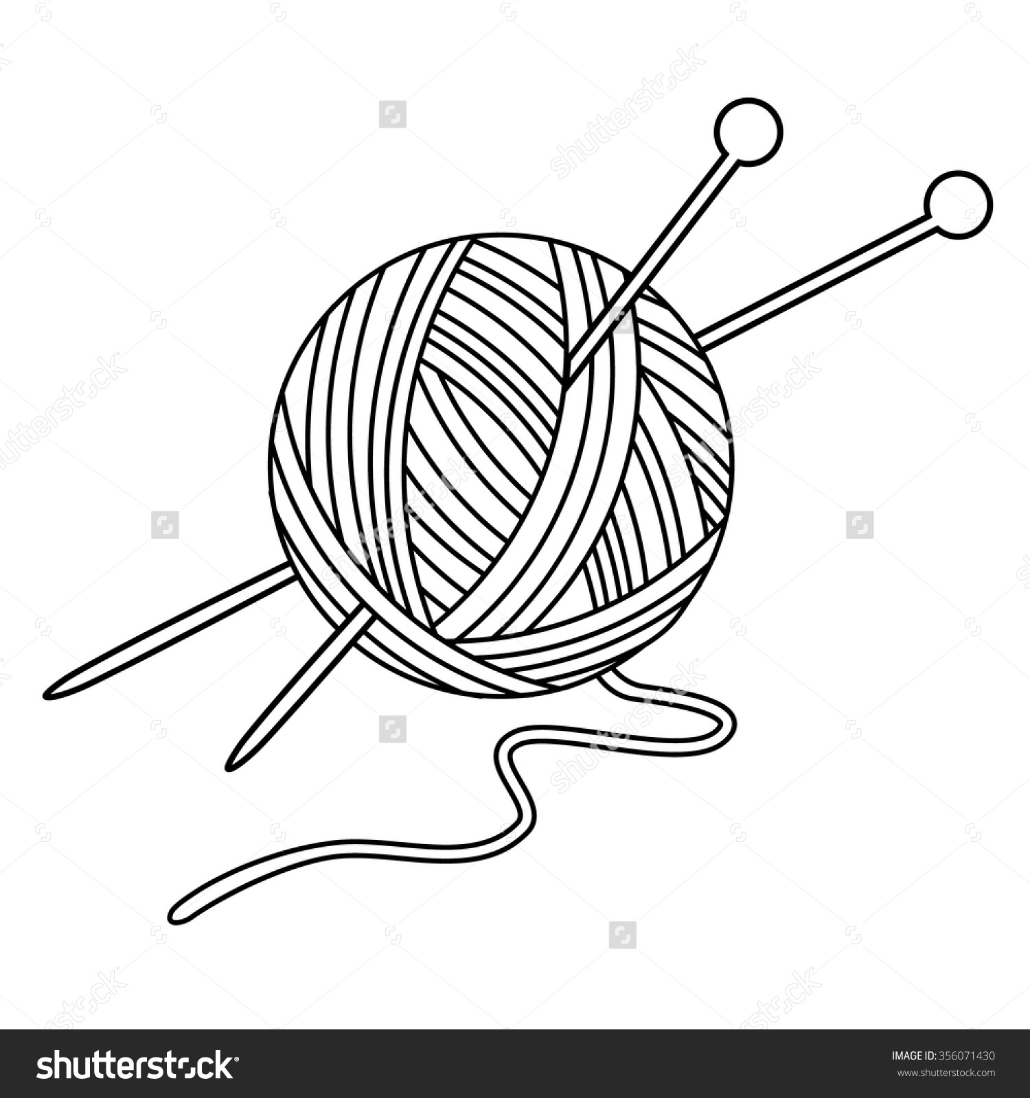 Yarn Coloring Book Coloring Pages