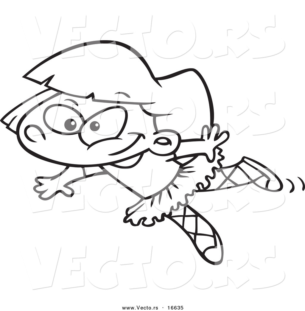 1024x1044 Ballerina Cartoon Drawing How To Draw A Ballerina Dancer Easy