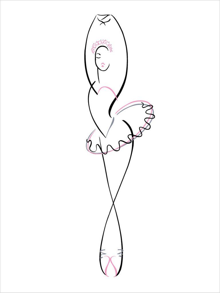 768x1024 Ballerina I Ballerina, Drawings And Doodles