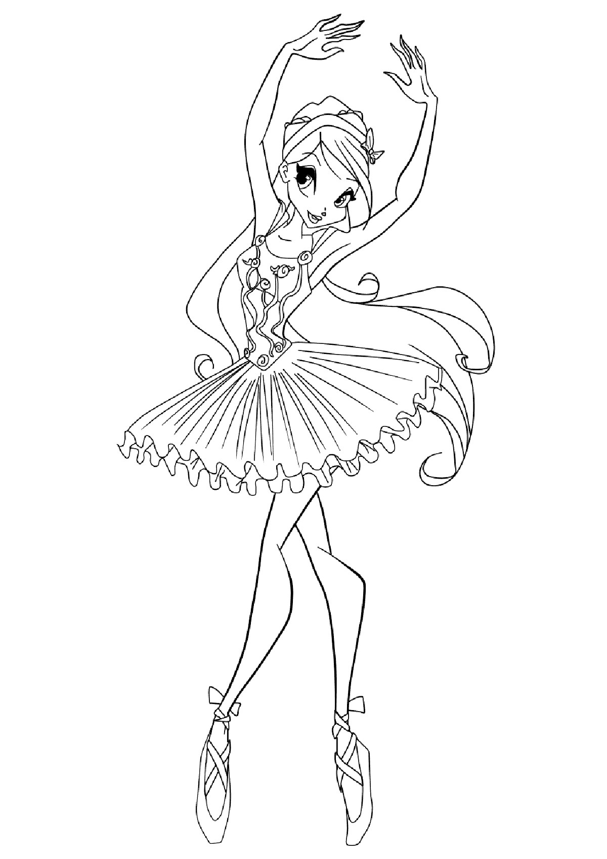 1200x1696 Ballet Coloring Pages