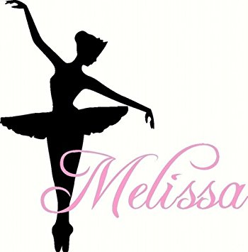 350x355 Dance Wall Decal