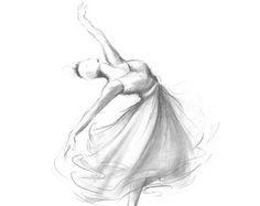 236x187 Limited Edition 8 X 12 Print On White Paper Of Original Pencil