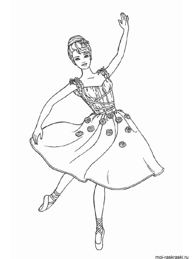 750x1000 Ballerina Coloring Pages. Download And Print Ballerina Coloring Pages.