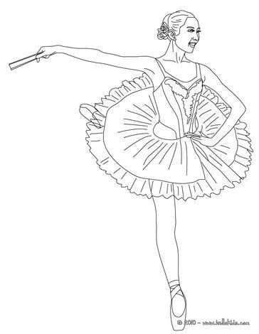 364x470 Prima Ballerina Coloring Pages For Young Dancers