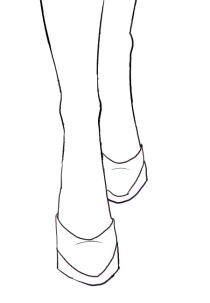 210x303 Draw Front View Of Shoes I Draw Fashion