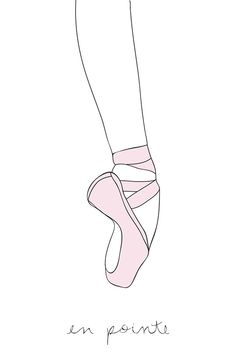 236x357 Line Drawings Of Ballet Shoes