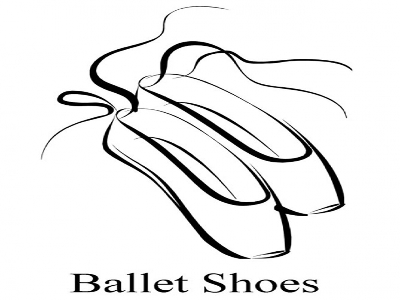 Ballet Shoe Drawing at GetDrawings | Free download