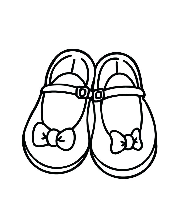 736x883 Coloring Pages Shoes Shoes Coloring Pages Coloring Home View