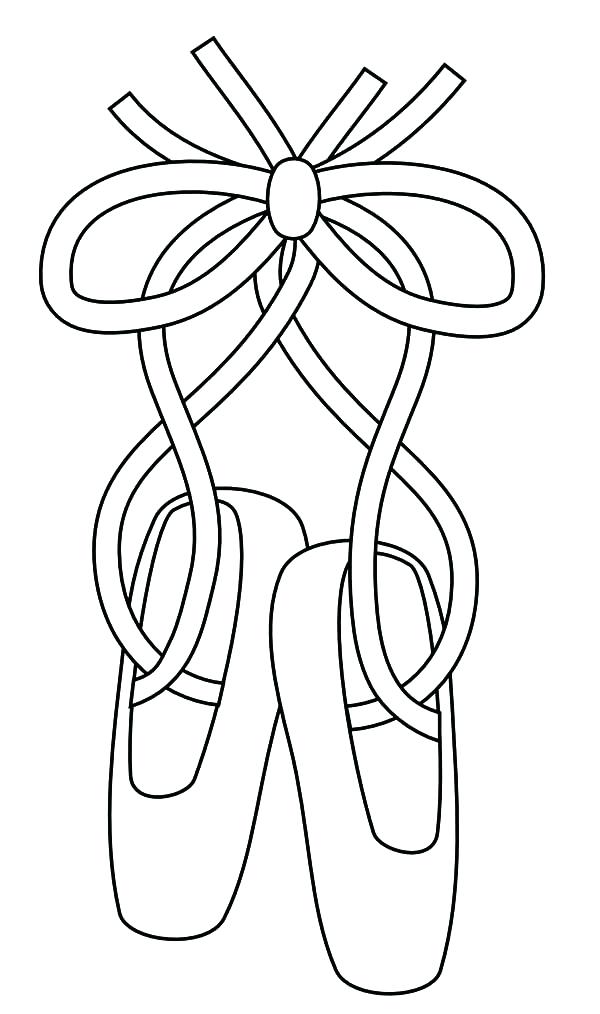 Ballet Slippers Drawing at GetDrawings | Free download