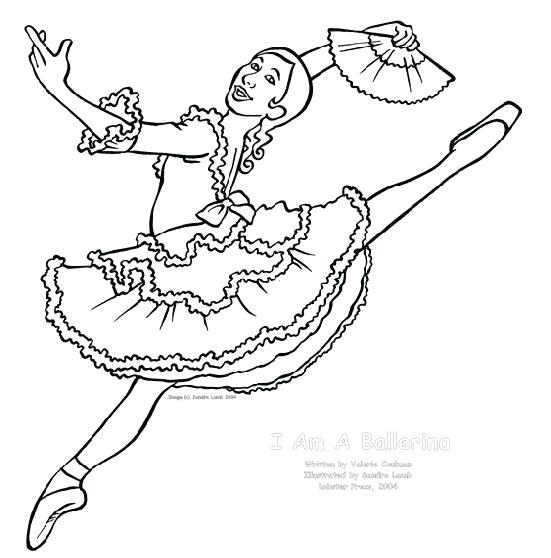 551x558 Ballet Coloring Pages Ballerina Coloring Pages Ballet Coloring